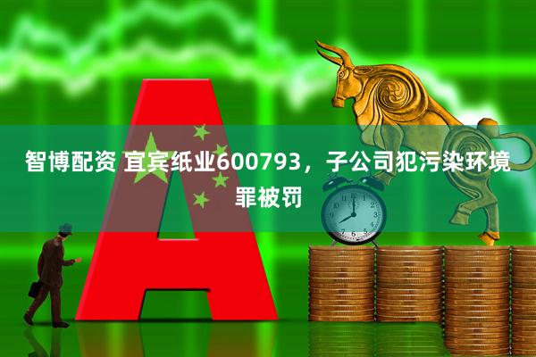 智博配资 宜宾纸业600793，子公司犯污染环境罪被罚